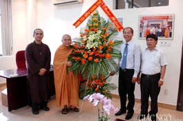 Lãnh đạo Ban Tôn giáo Chính phủ thăm Báo Giác Ngộ